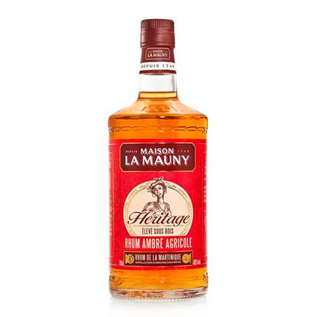La Mauny - Rhum ambré agricole - Héritage