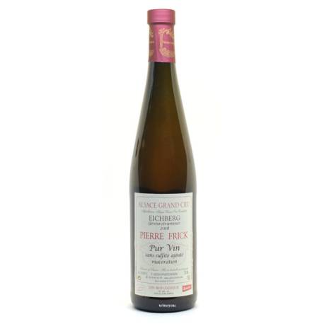 Gewurztraminer Grand Cru Eichberg Pur Vin sans sulfite ajouté macération 2020 Pierre Frick